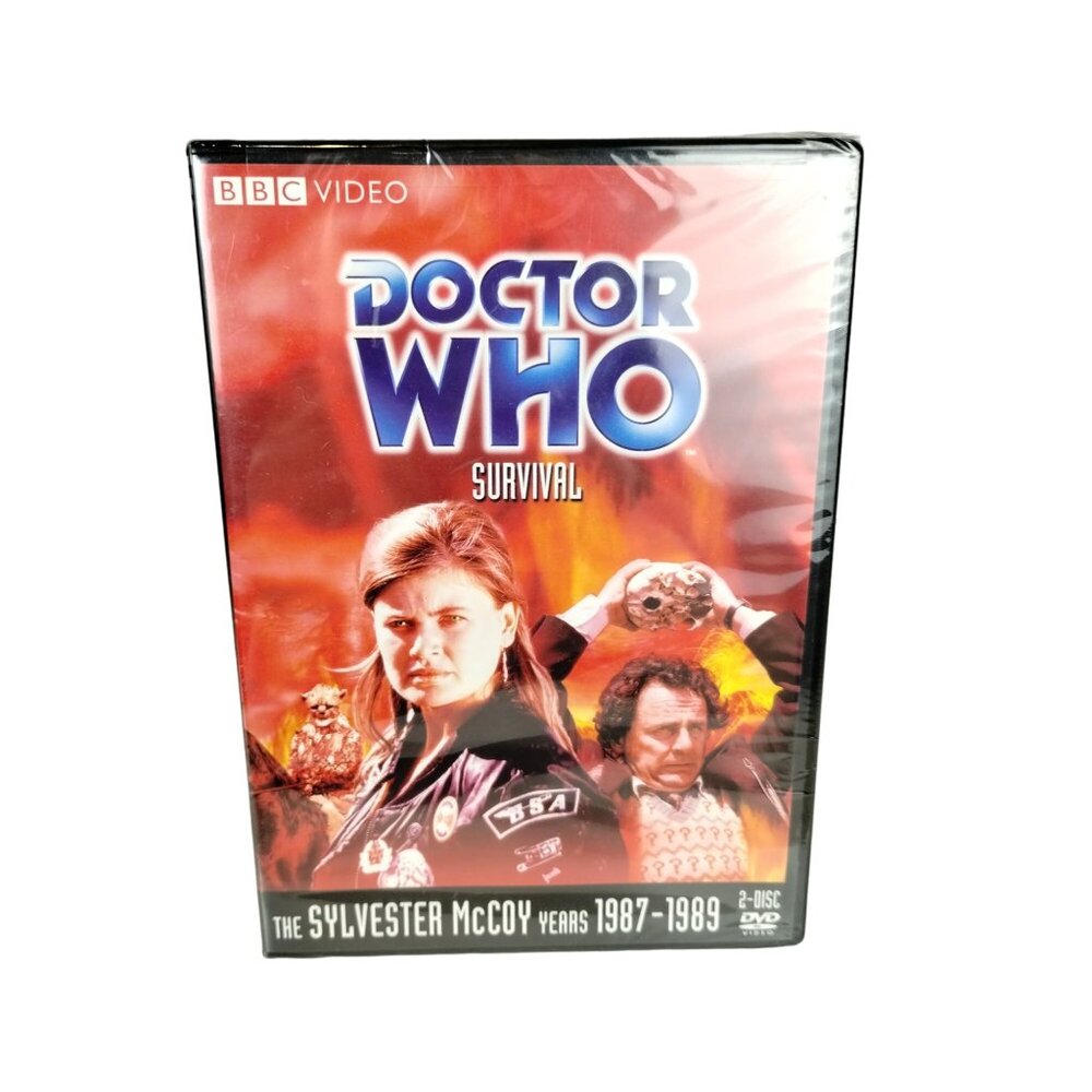 Doctor Who Survival Sylvester McCoy Seventh Doctor Story 159 BBC Video 2 Discs